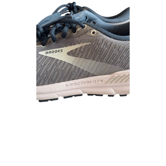 Brooks Addiction GTS 15 Running  Women's Shoes Size 9 Gray & Blue.NO INSOLES - Picture 9 of 13